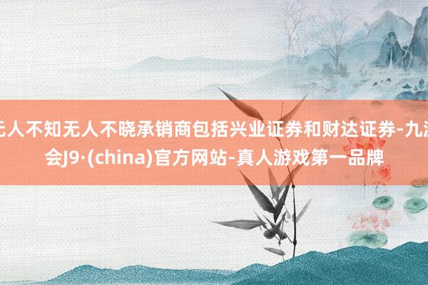 无人不知无人不晓承销商包括兴业证券和财达证券-九游会J9·(china)官方网站-真人游戏第一品牌