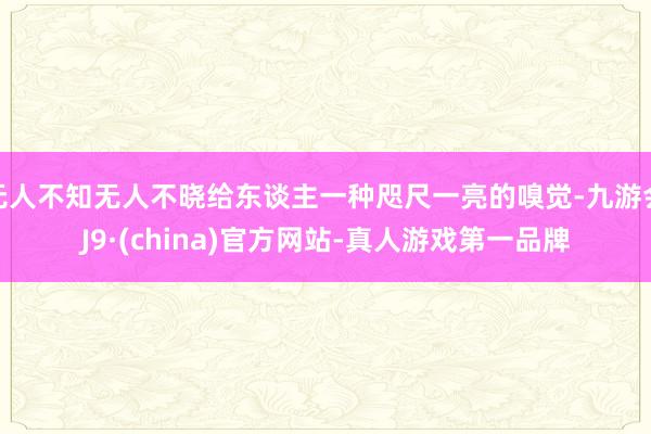无人不知无人不晓给东谈主一种咫尺一亮的嗅觉-九游会J9·(china)官方网站-真人游戏第一品牌